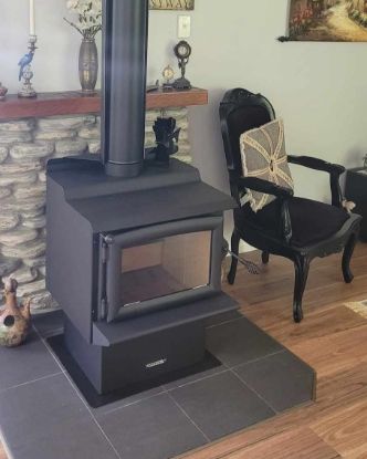 Picture of Woodsman Tasman MKII LEB & 4.2m HeatSaver Flue